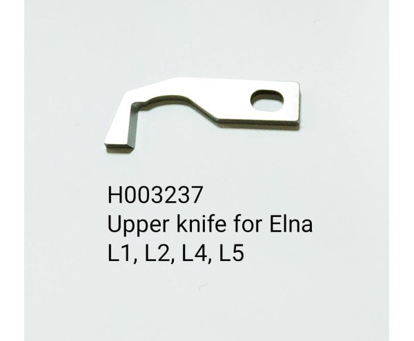 H003237 upper knife for elna