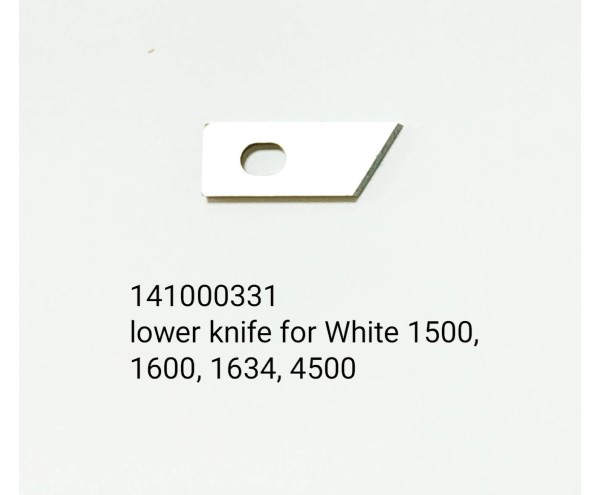 141000331 lower knife for white serger overlock sewing machine